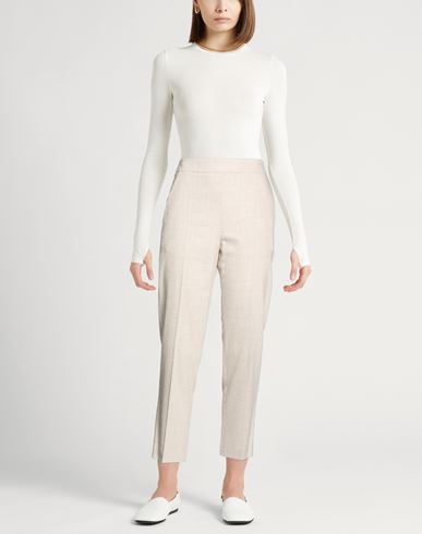 Woman Pants Light grey Size 6 Wool, Cashmere, Elastane