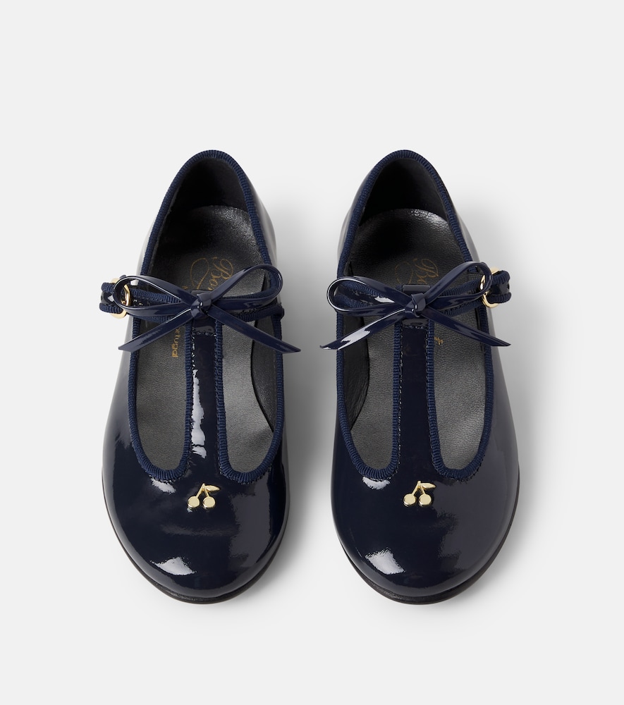 Joyce patent leather Mary Jane flats