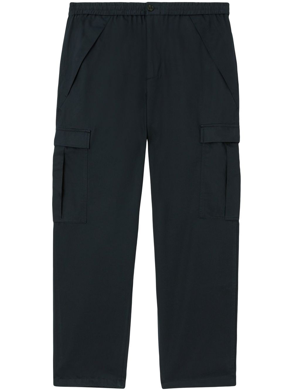 Cotton cargo trousers - Blue