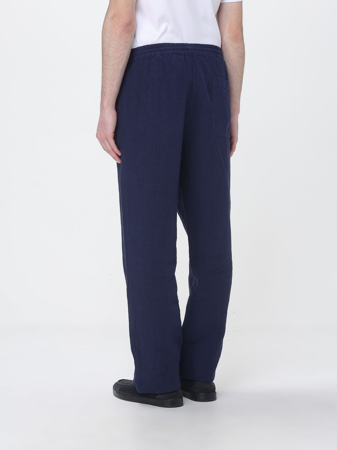 Pants Men color Blue