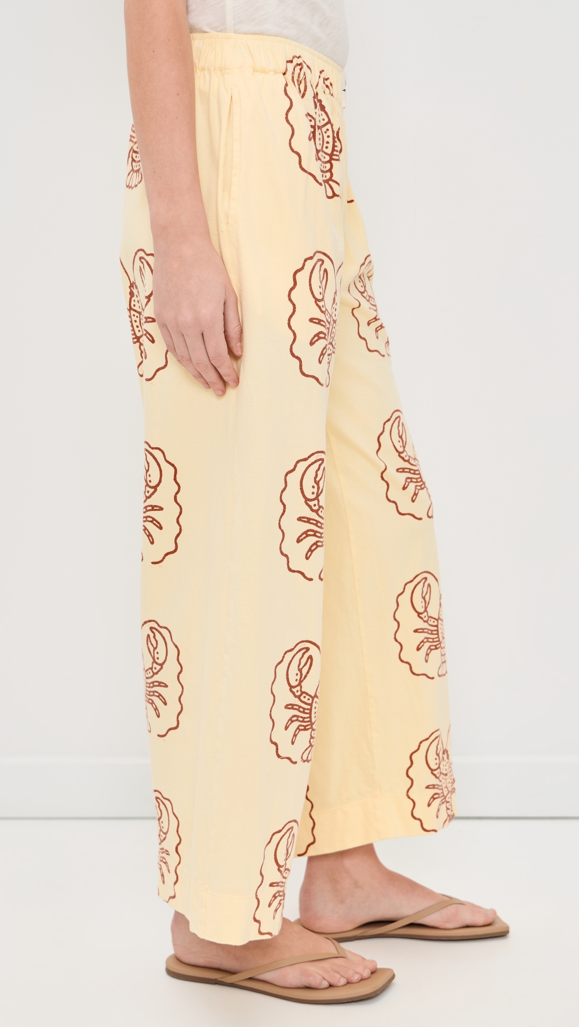 Lita Lobster Leize Pants Yellow
