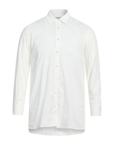 Man Shirt Ivory Size XS Cotton, Elastane