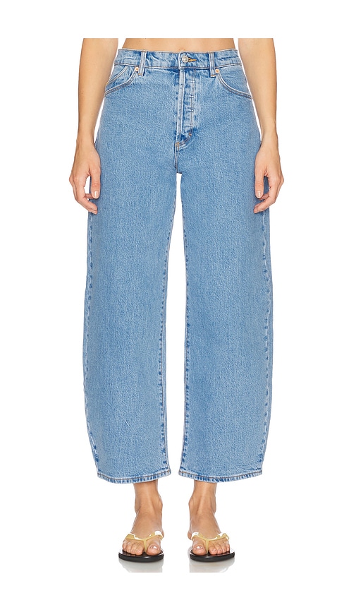ROLLA'S Gigi Barrel Jeans in Blue.  34. Also in 23, 24, 25, 26, 27, 28, 29