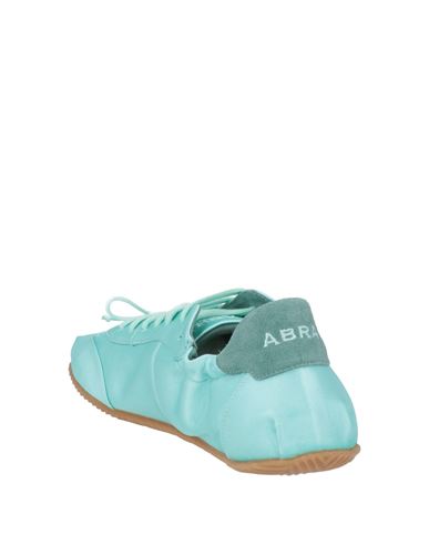 Woman Sneakers Turquoise Size 7 Textile fibers, Leather