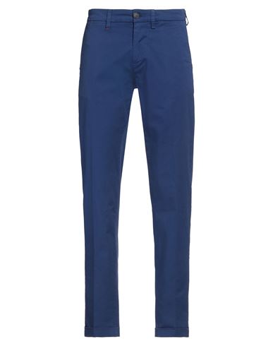Re_hash Man Pants Blue Size 32 Cotton, Elastane