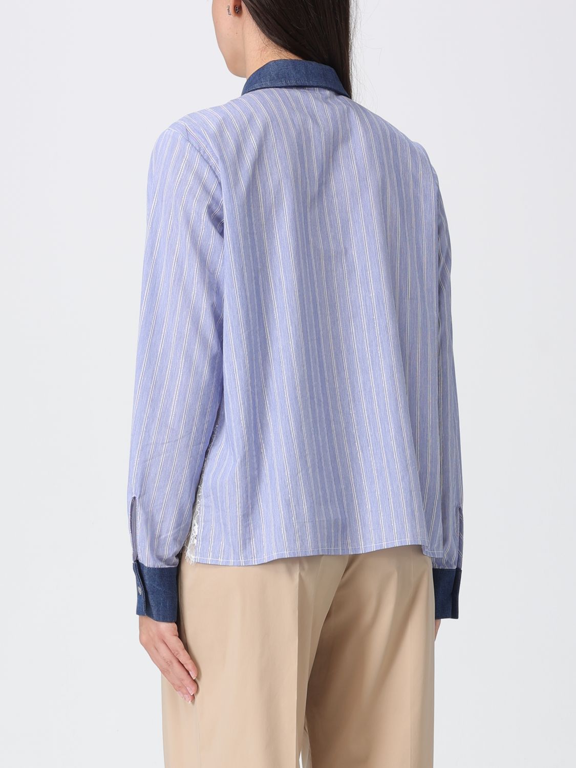 Shirt Woman color Denim