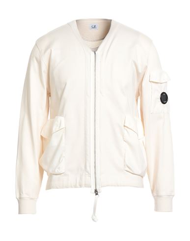 C. p. Company Man Sweatshirt Cream Size L Cotton