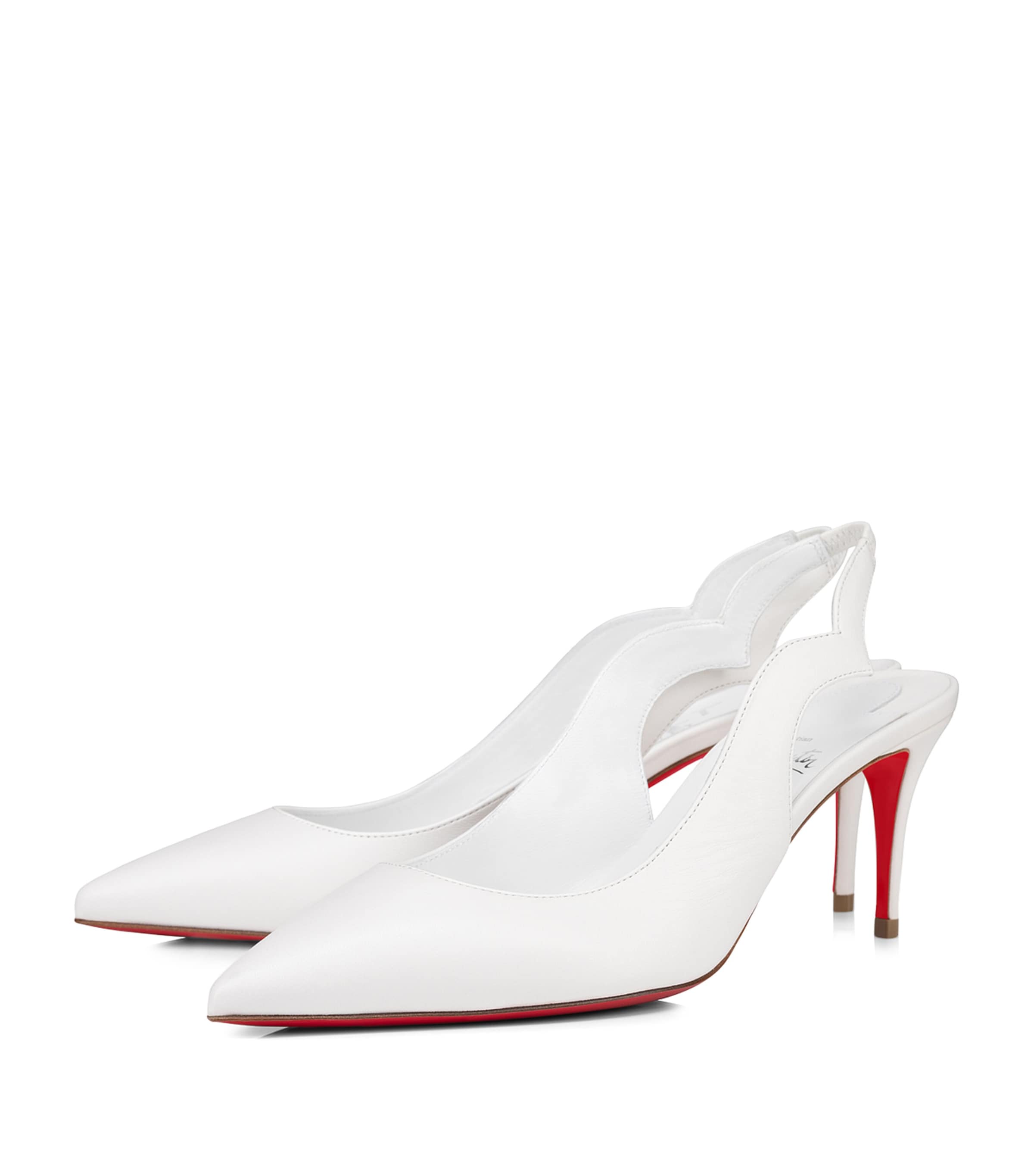 Hot Chick Nappa Slingback Pumps 70