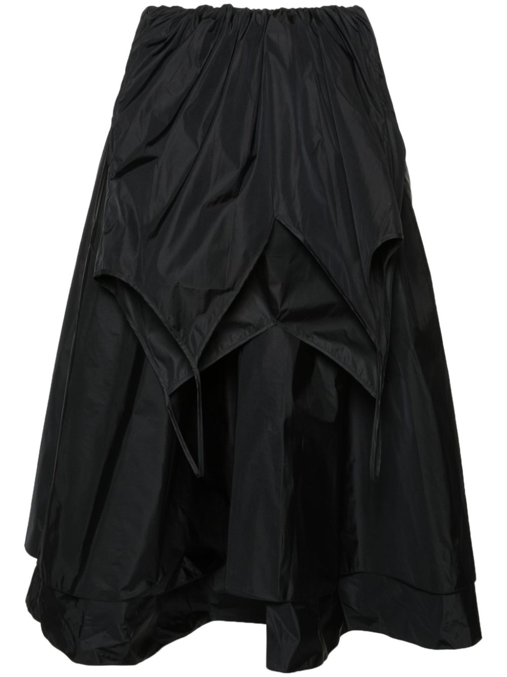 Pina layered midi skirt - Black