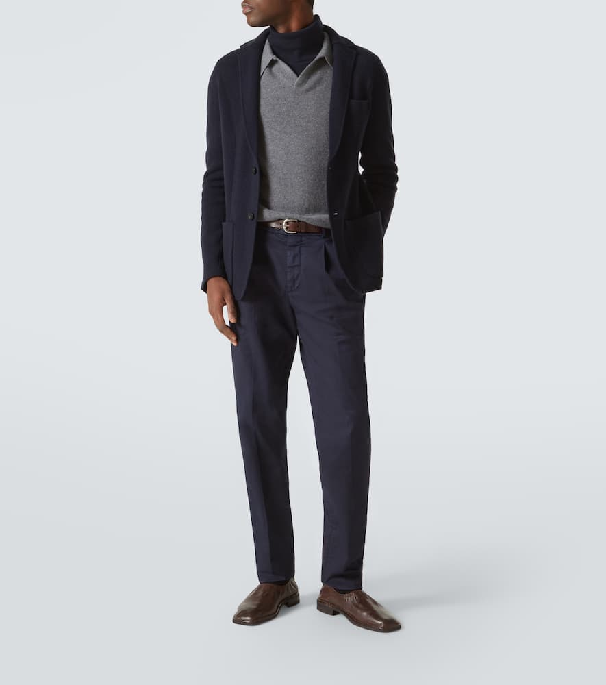 Mr Poole wool and cashmere cardigan