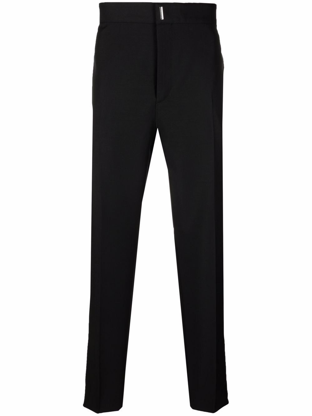 Tailored wool trousers - Black