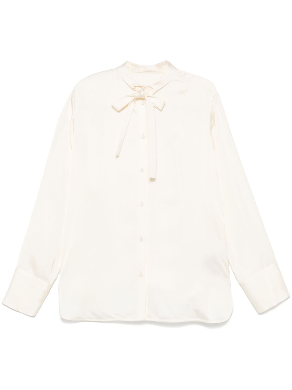 Satin shirt - Neutrals