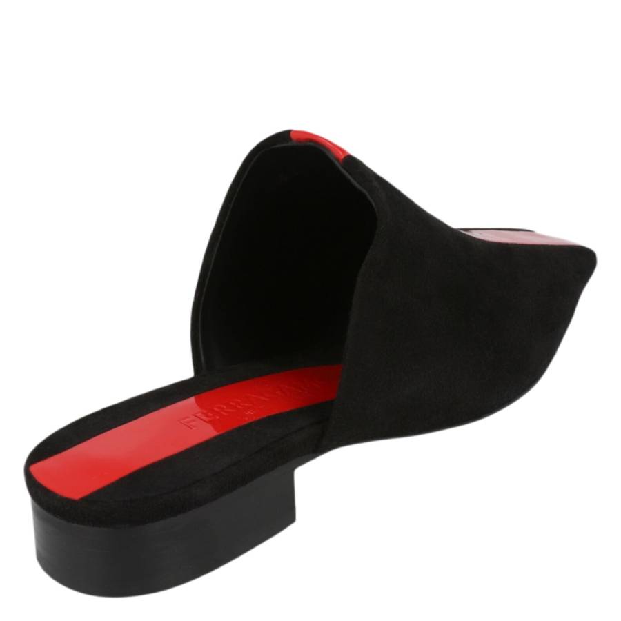Selestina Stripe-Detail Mules