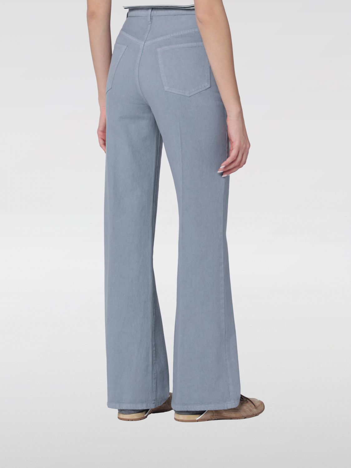 A. P.C. Jeans Woman color Blue