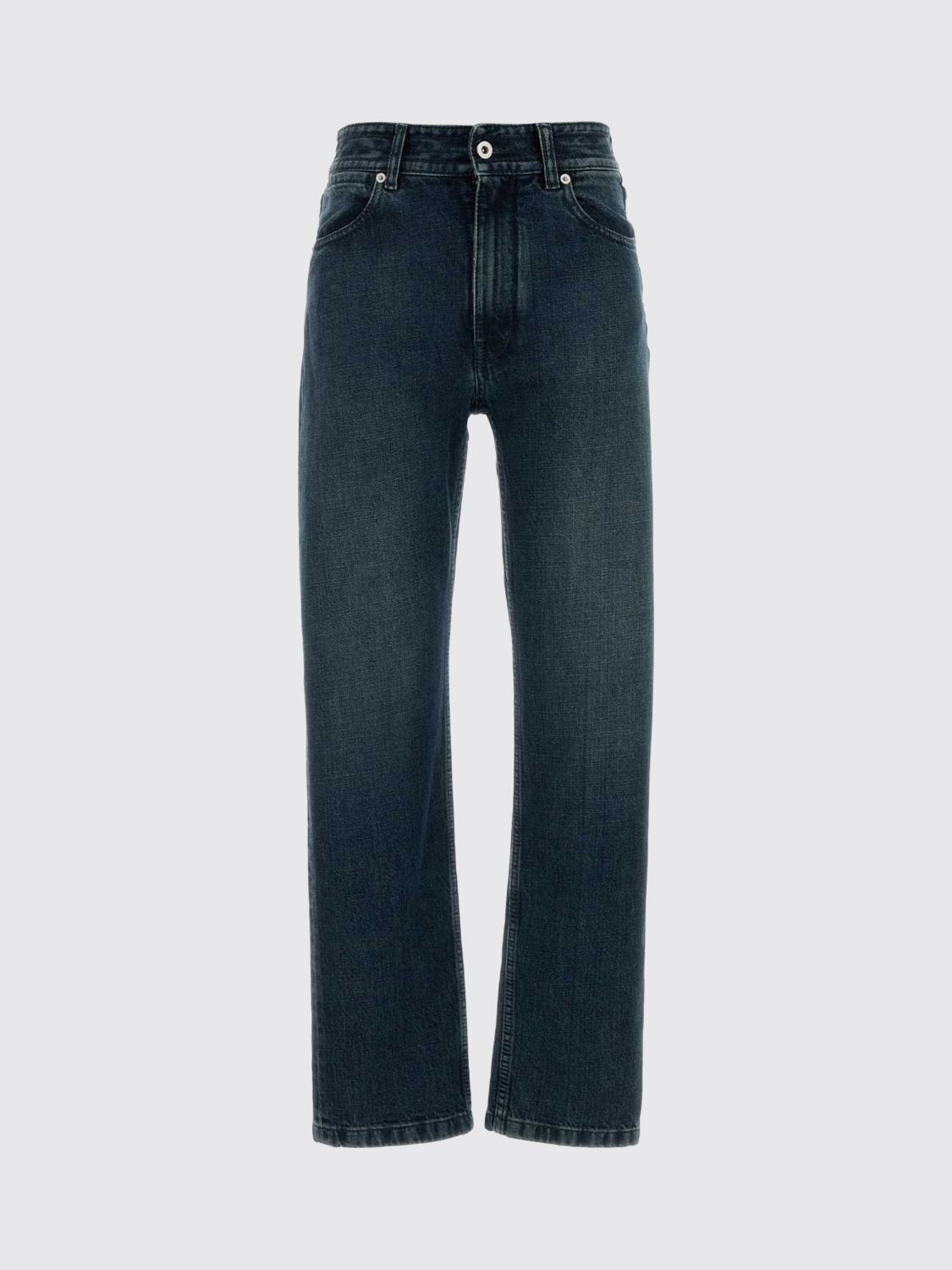 Jeans Woman color Petroleum Blue