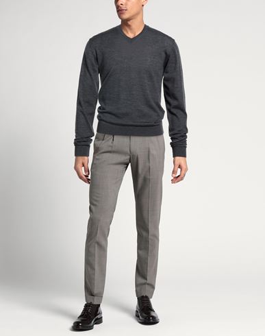 Man Sweater Charcoal Size M Merino Wool