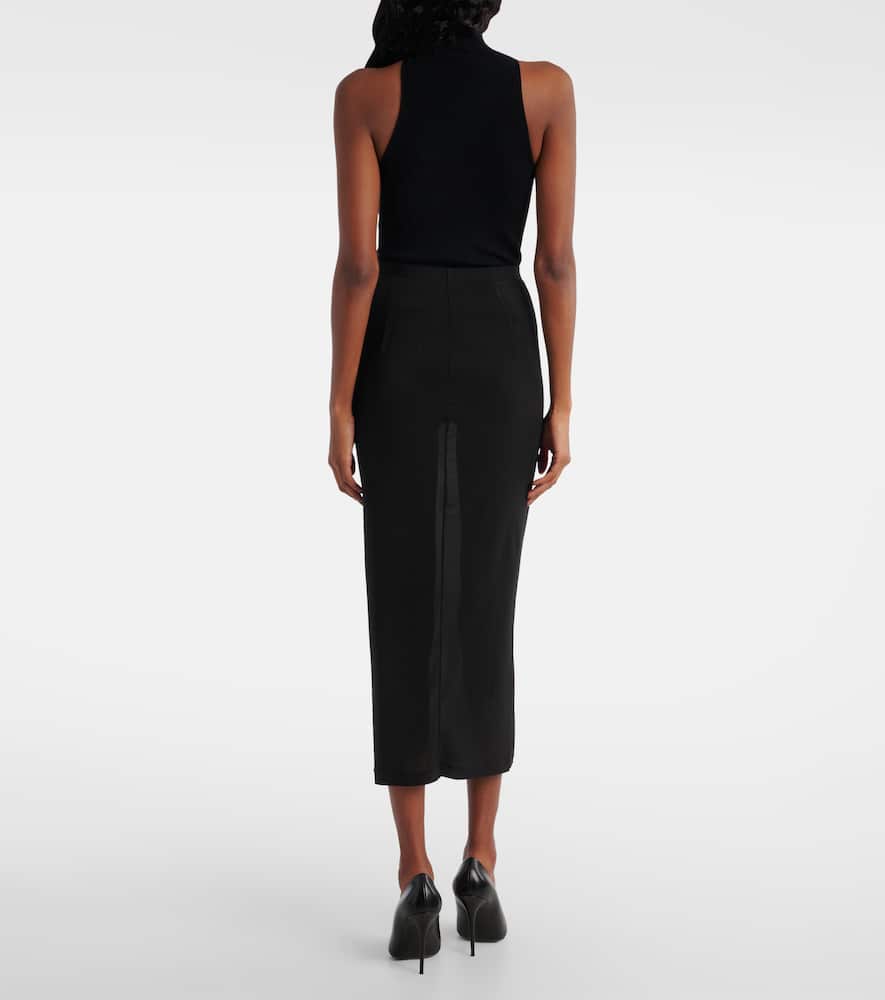 Wardrobe. NYC Sheer midi skirt