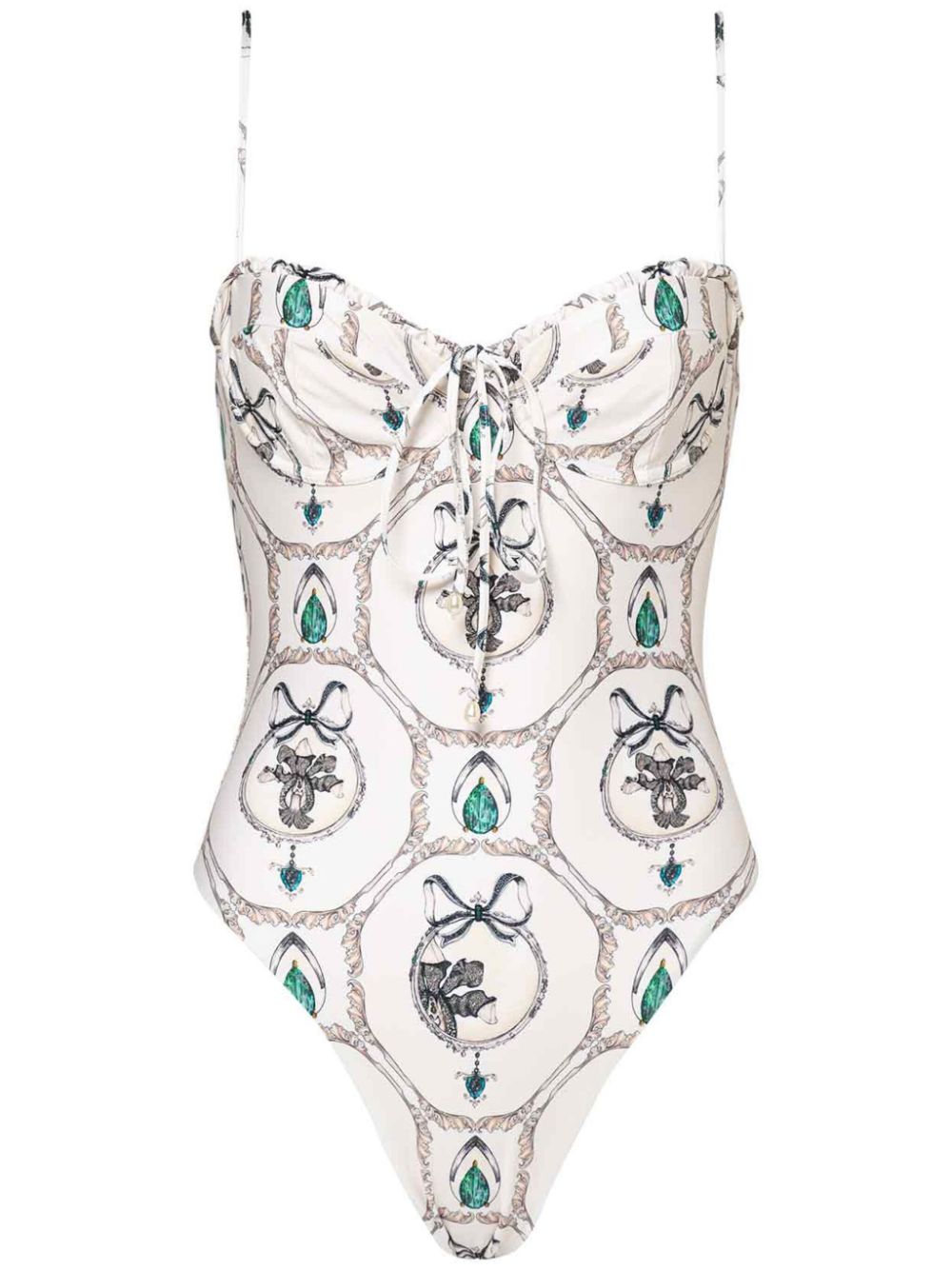 Ebano Alhaja swimsuit - White
