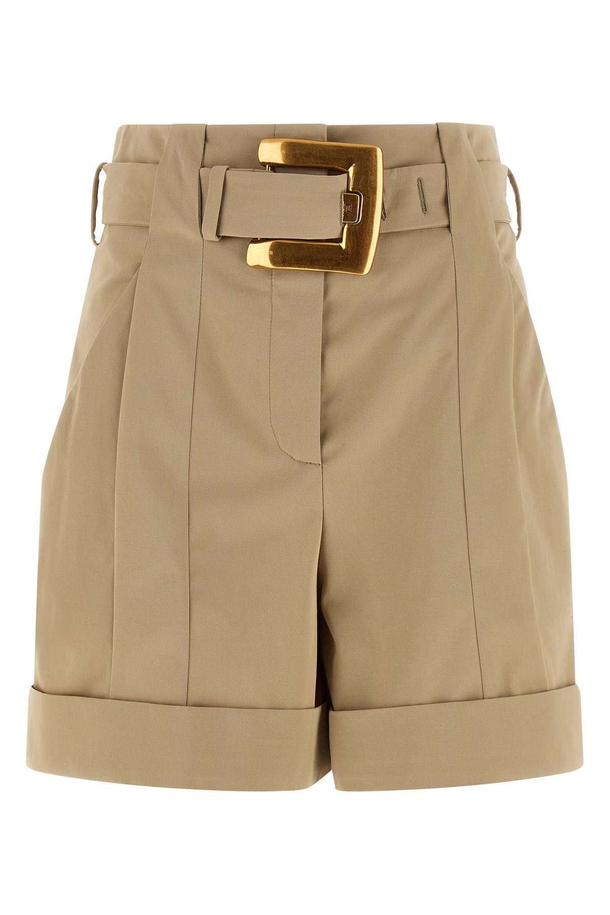 'Anthem' Buckle Shorts