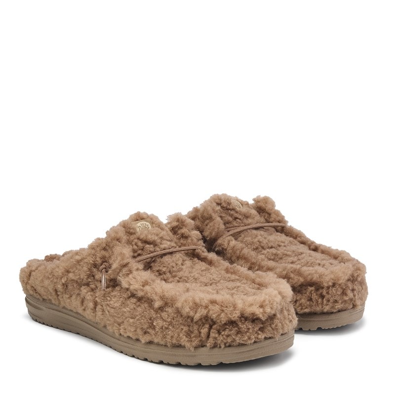 Men's Wally Cozy Slipper Shoes (Cozy Timber Wolf)