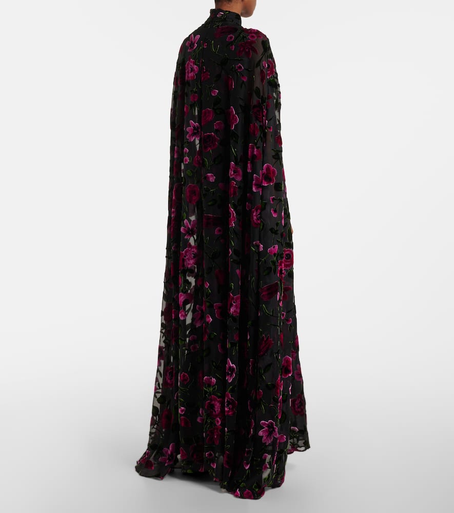 Rodarte Devoré velvet gown