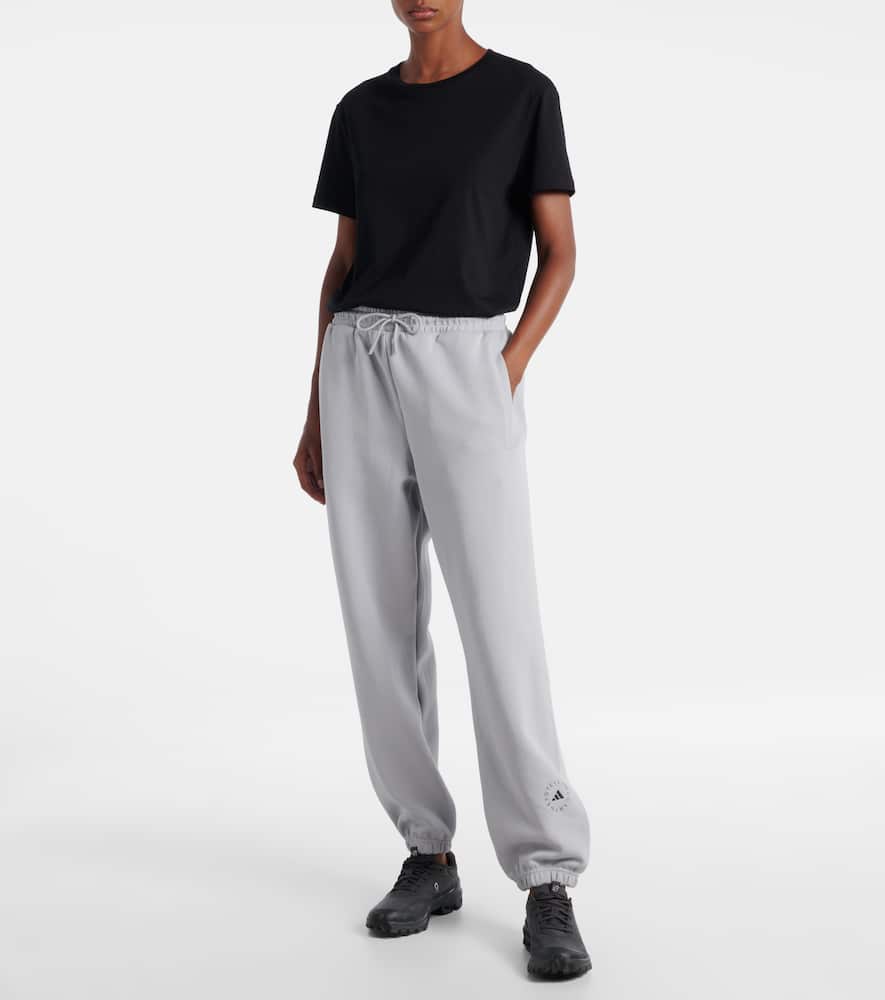 Cotton-blend fleece sweatpants