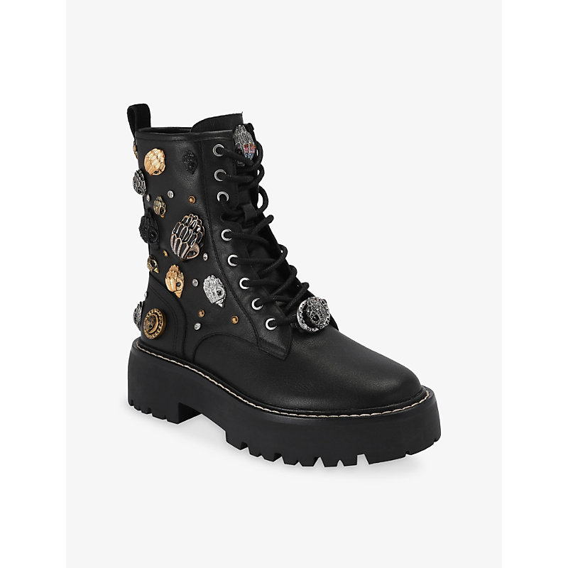 Womens Matilda Eagles Leather Ankle Boots