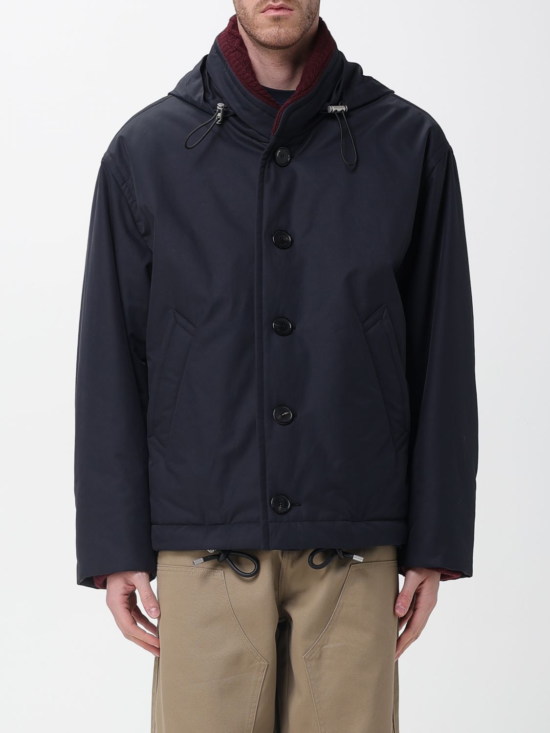 Jacket Men color Blue