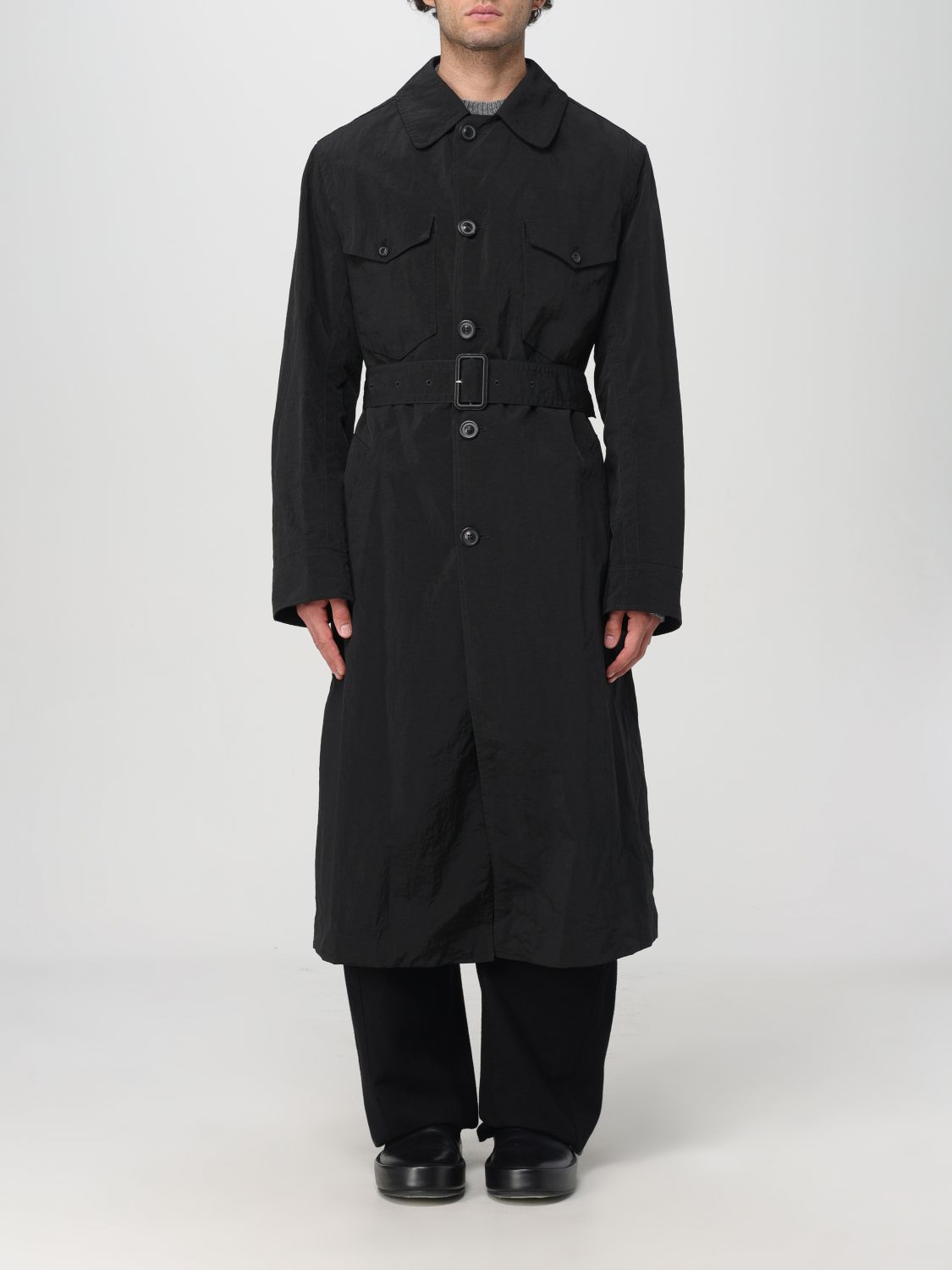 Canvas belted trench coat - Neutrals