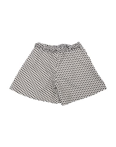 Kid Girl Shorts & Bermuda Shorts Black Size 16 Polyester, Elastane