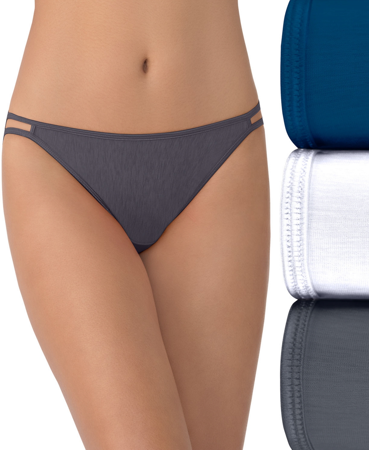 3 Pack Illumination String Bikini Panty - Nws Multi