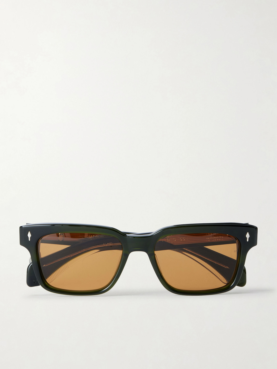 Molino 55 Rectangular-Frame Acetate Sunglasses