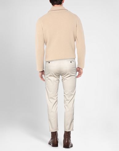 Re_hash Man Pants Beige Size 38 Cotton, Elastane