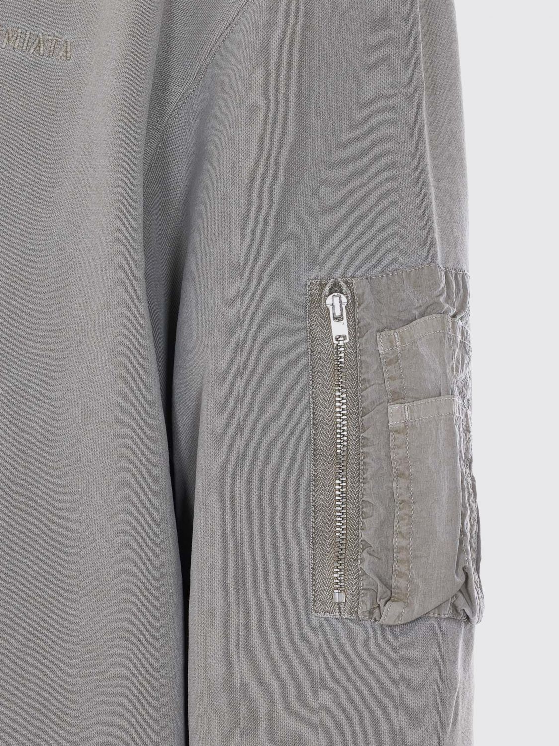Sweatshirt Men color Grey