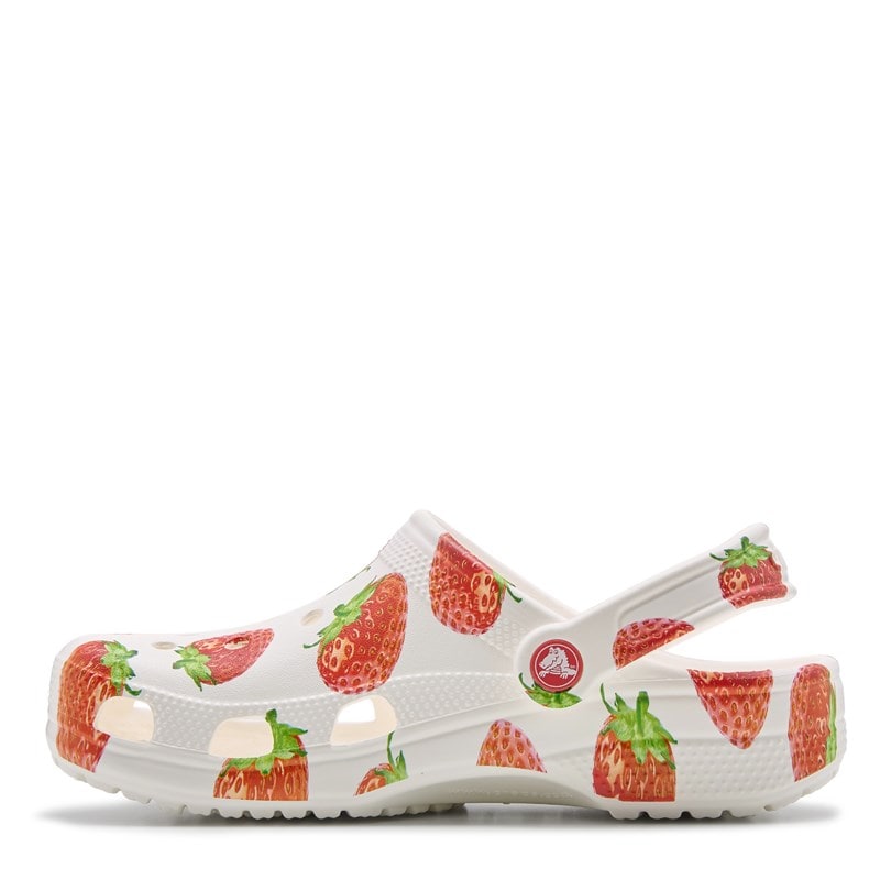 Graphic Classic Clog Shoes (Strawberry)