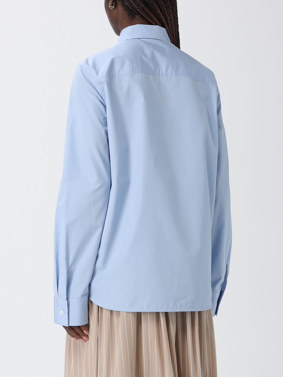 Classic tailored long-sleeve shirt - White