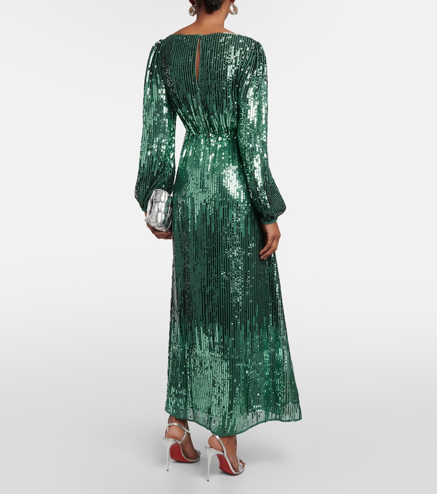 Coco sequined maxi dress