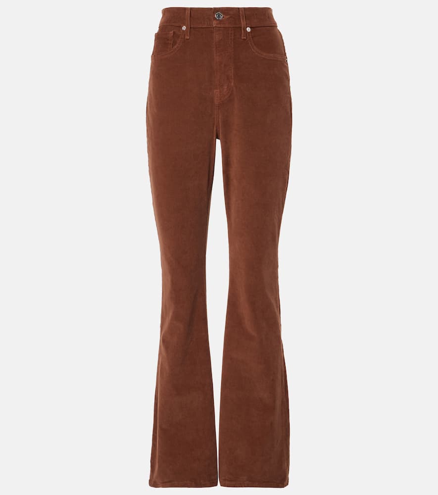 Cameron cotton corduroy flared pants