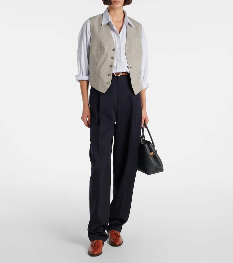 Jaiden wool vest