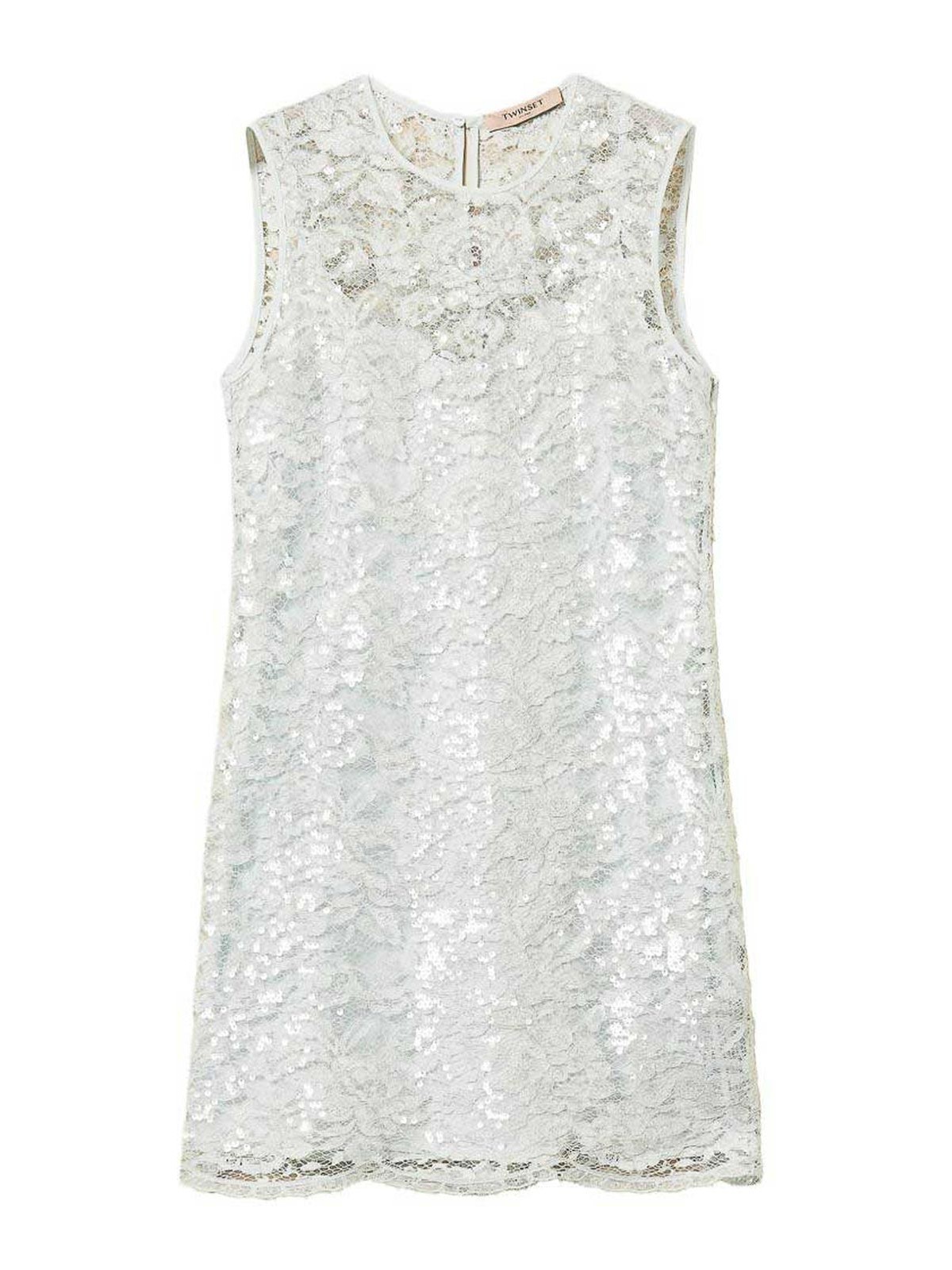 Embroidered Mini Dress