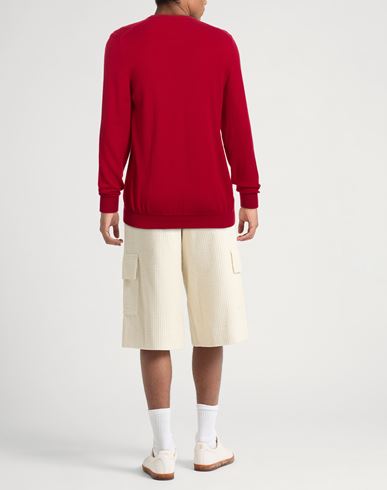 Man Sweater Red Size 40 Cashmere