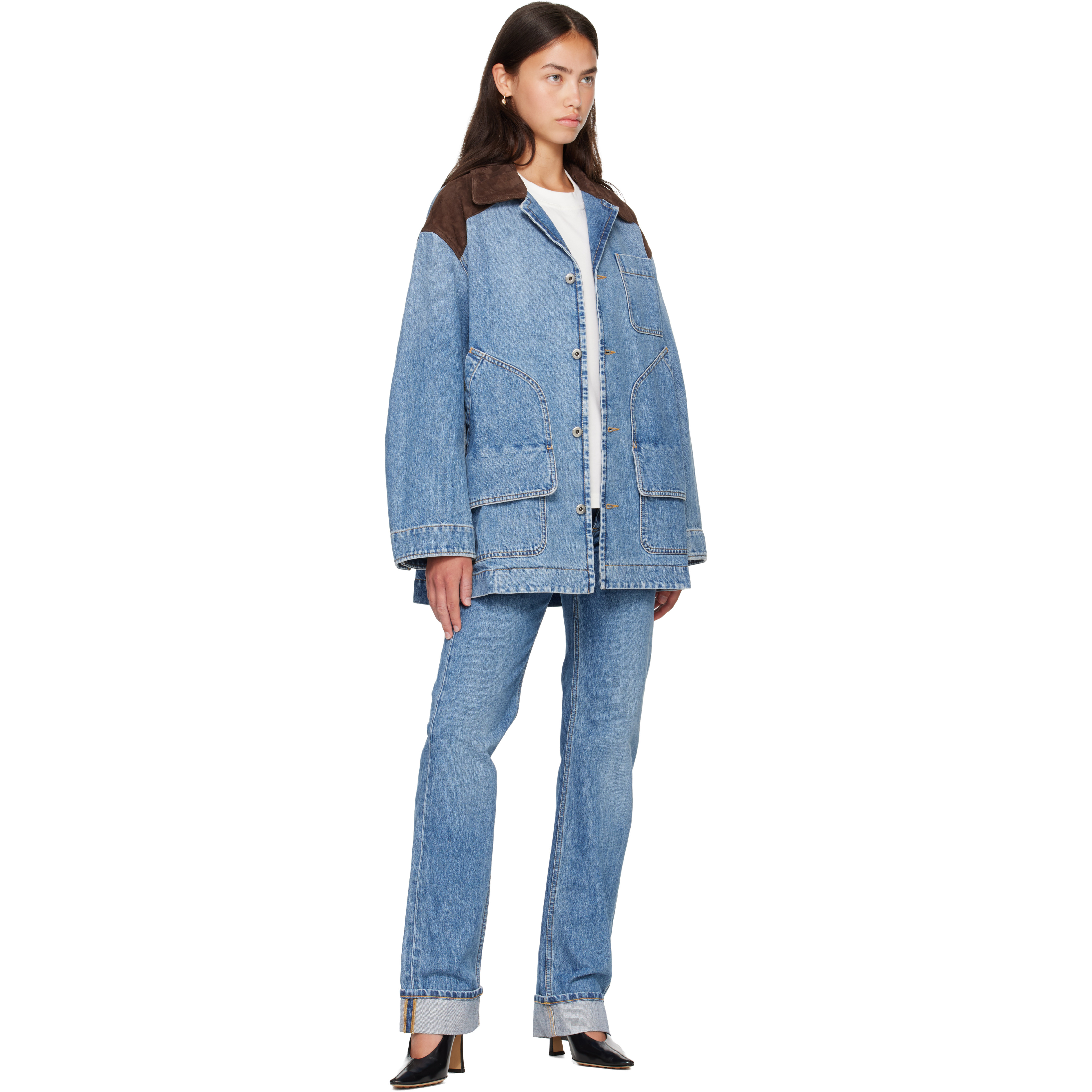 Blue Vintage Indigo Denim Jacket