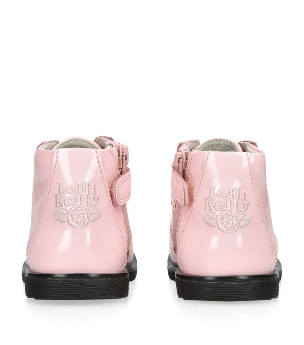 Patent Leather Camille Boots