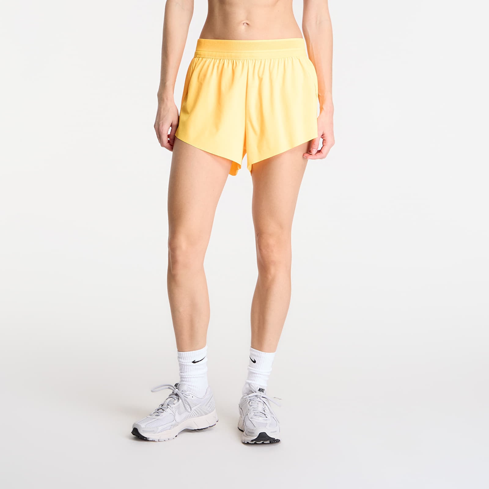 Shorts Nike AeroSwift Women's Dri-FIT ADV Mid-Rise 3" Brief-Lined Running Shorts Laser Orange/ Black/ White/ Black