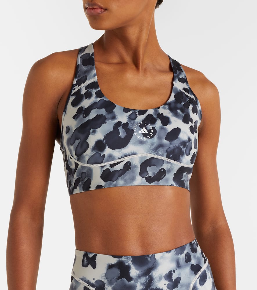 Printed sports bra