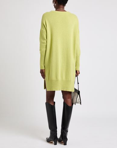 Woman Sweater Lime green Size 4 Cashmere