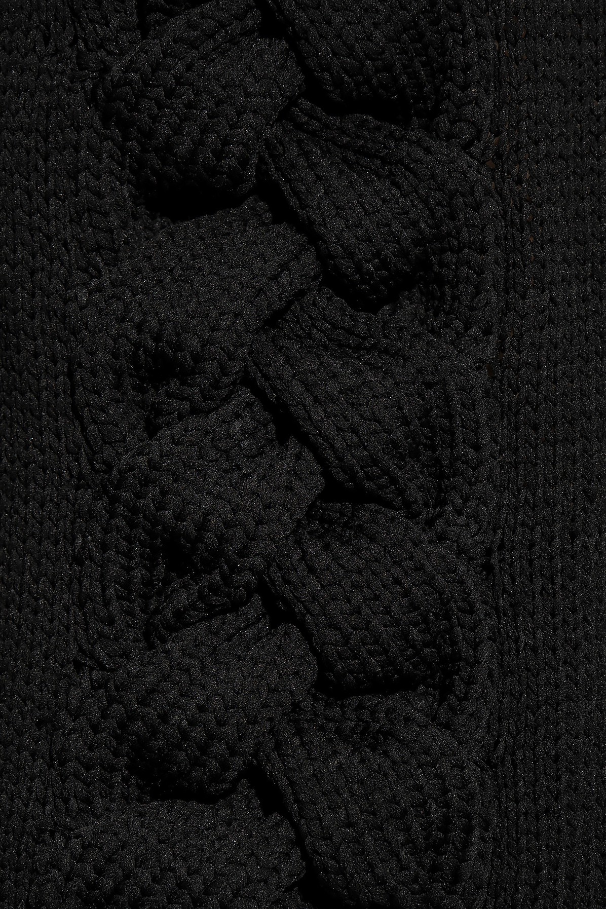 Sweater with decorative knit