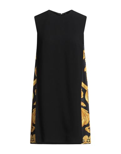 Woman Mini dress Black Size 6 Acetate, Viscose