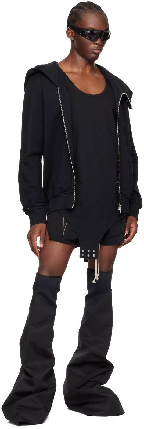 Rick Owens Black Champion Edition Basketball Tank Top