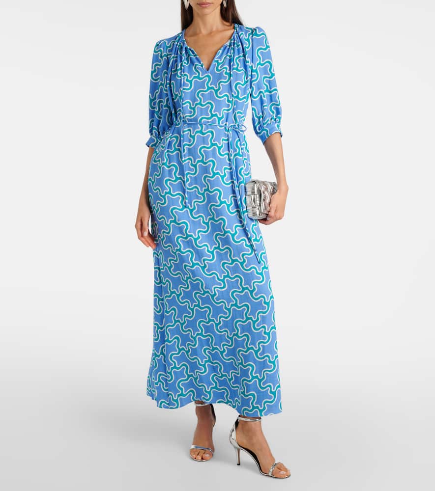 Diane von Furstenberg Drogo printed maxi dress